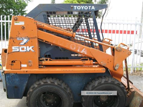 sdk 7 toyota skid steer|toyota sdk7 skid steer specs.